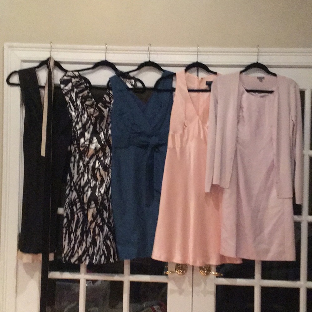 Lot of party and cocktail dresses, 4 petite